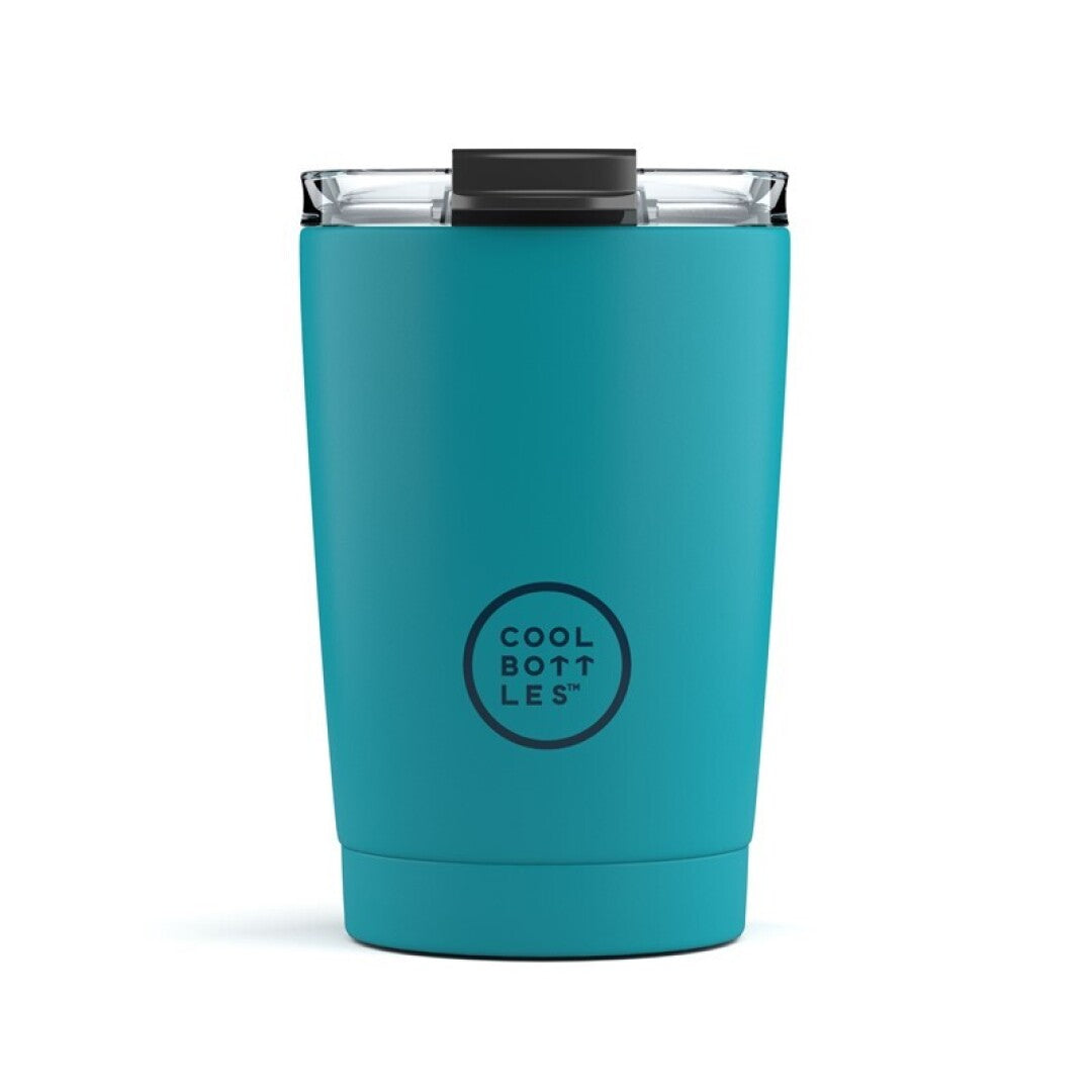 Cool Bottles Vaso Tumbler - Vivid Turquoise 330 ml