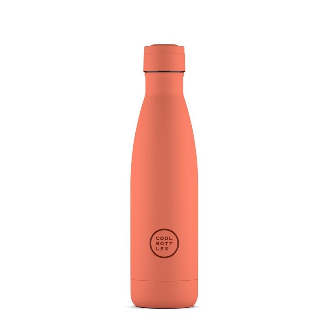 Cool Bottles Botella - Pastel Coral 500 ml