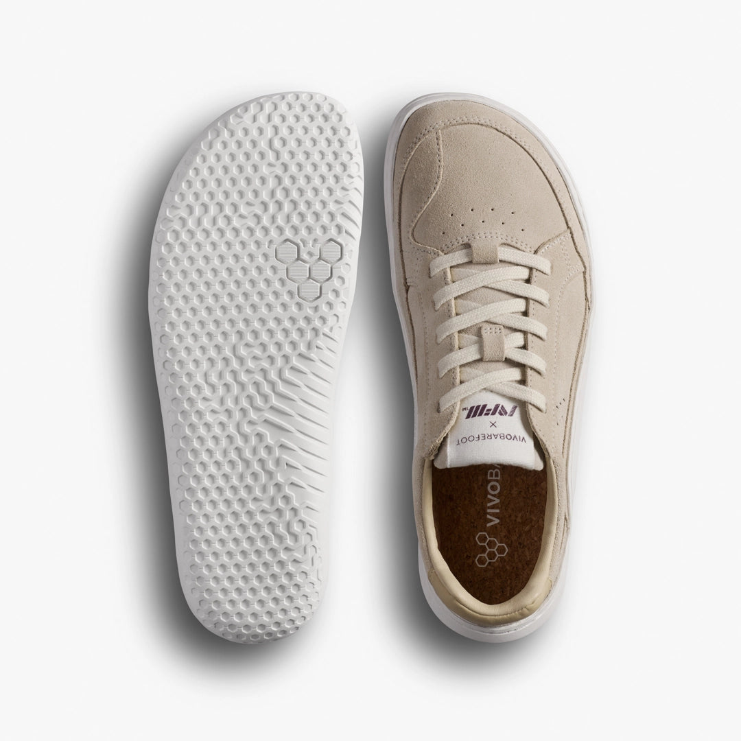 VivoBarefoot Gobi II Sneaker Leather Mujer - Sand-Fig