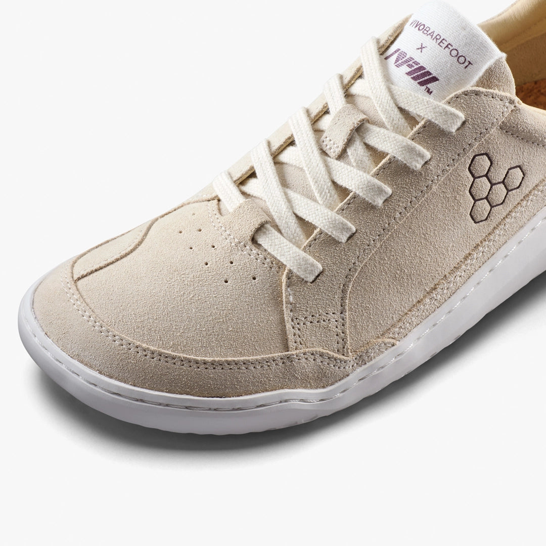 VivoBarefoot Gobi II Sneaker Leather Mujer - Sand-Fig