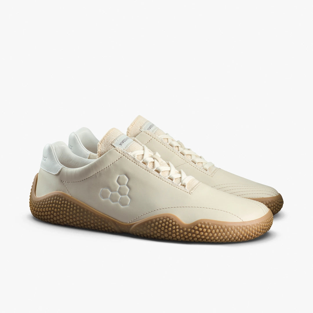 VivoBarefoot Motus Studio Sneaker Leather Mujer - Sand