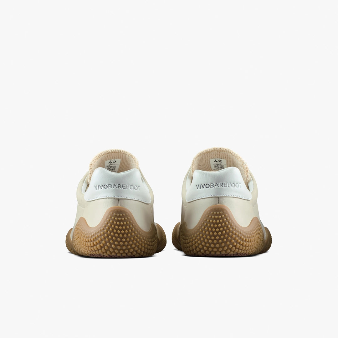 VivoBarefoot Motus Studio Sneaker Leather Mujer - Sand