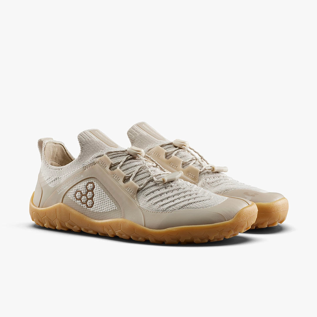 VivoBarefoot Primus Trail Knit FG Mujer - Peyote