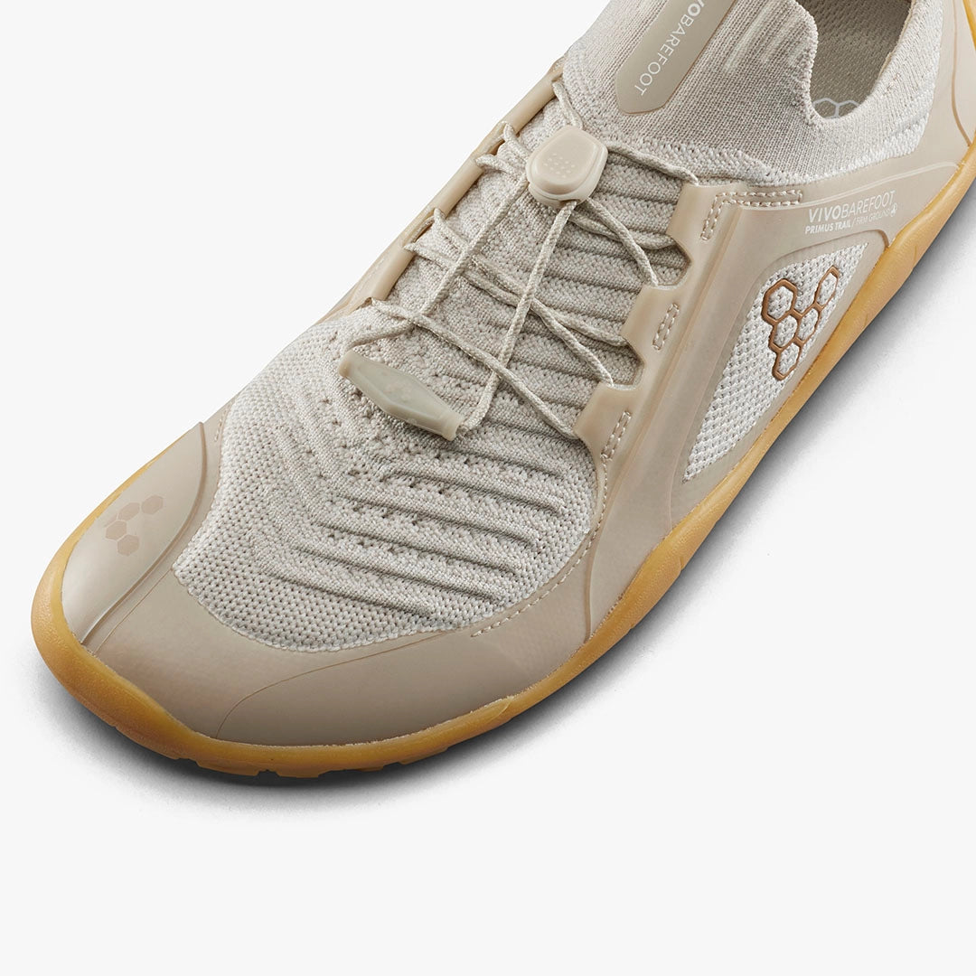 VivoBarefoot Primus Trail Knit FG Mujer - Peyote