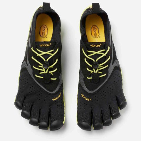 FiveFingers V-Run Hombre - Black Yellow