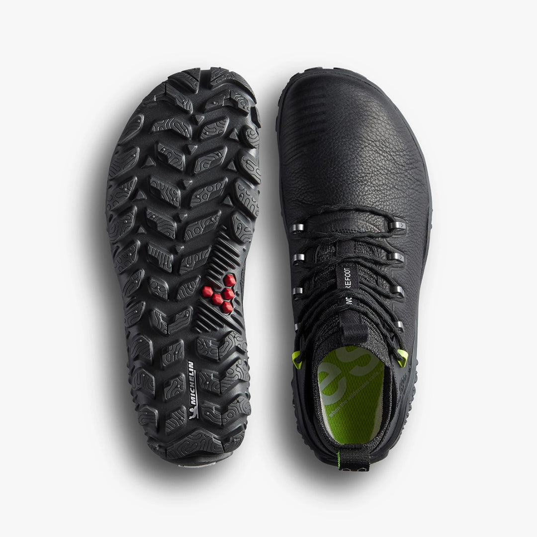 Vivobarefoot Magna Forest ESC Hombre - Obsidian-Lime