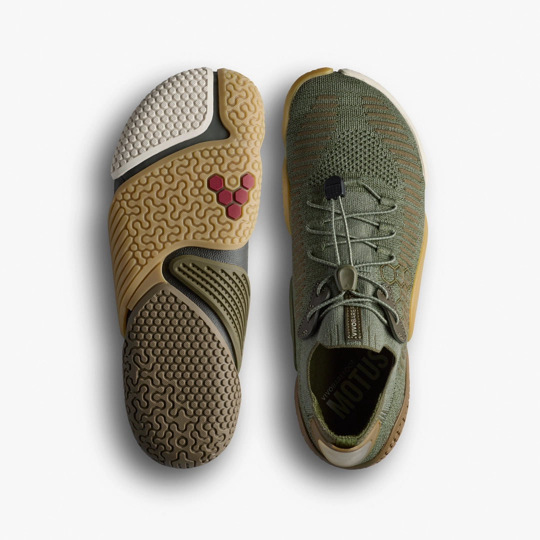 Vivobarefoot Motus Flex Natural Hombre - Moss