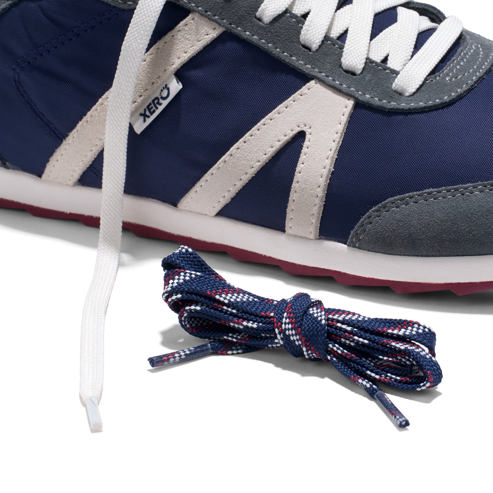 XeroShoes Wynn Hombre - Blue-Gray-Red