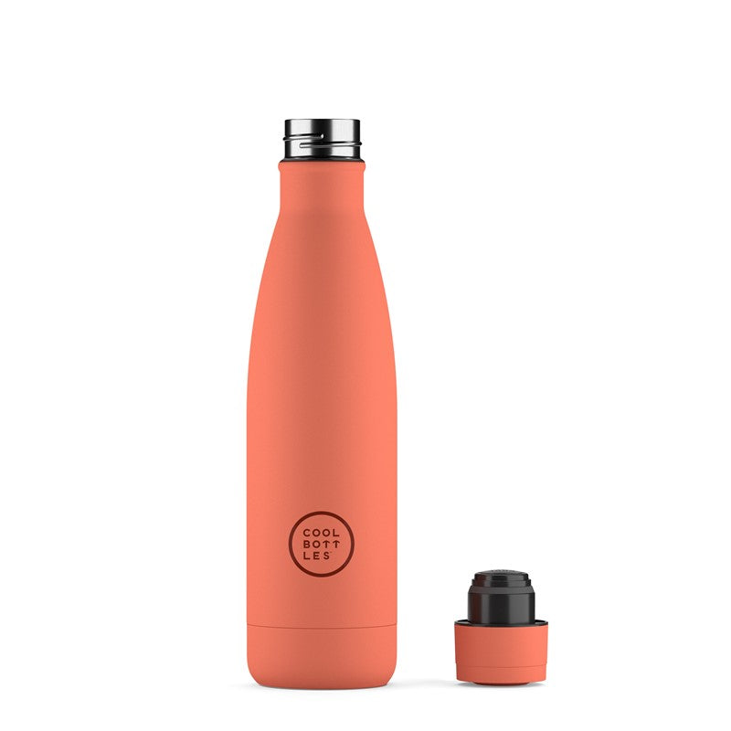 Cool Bottles Botella - Pastel Coral 500 ml