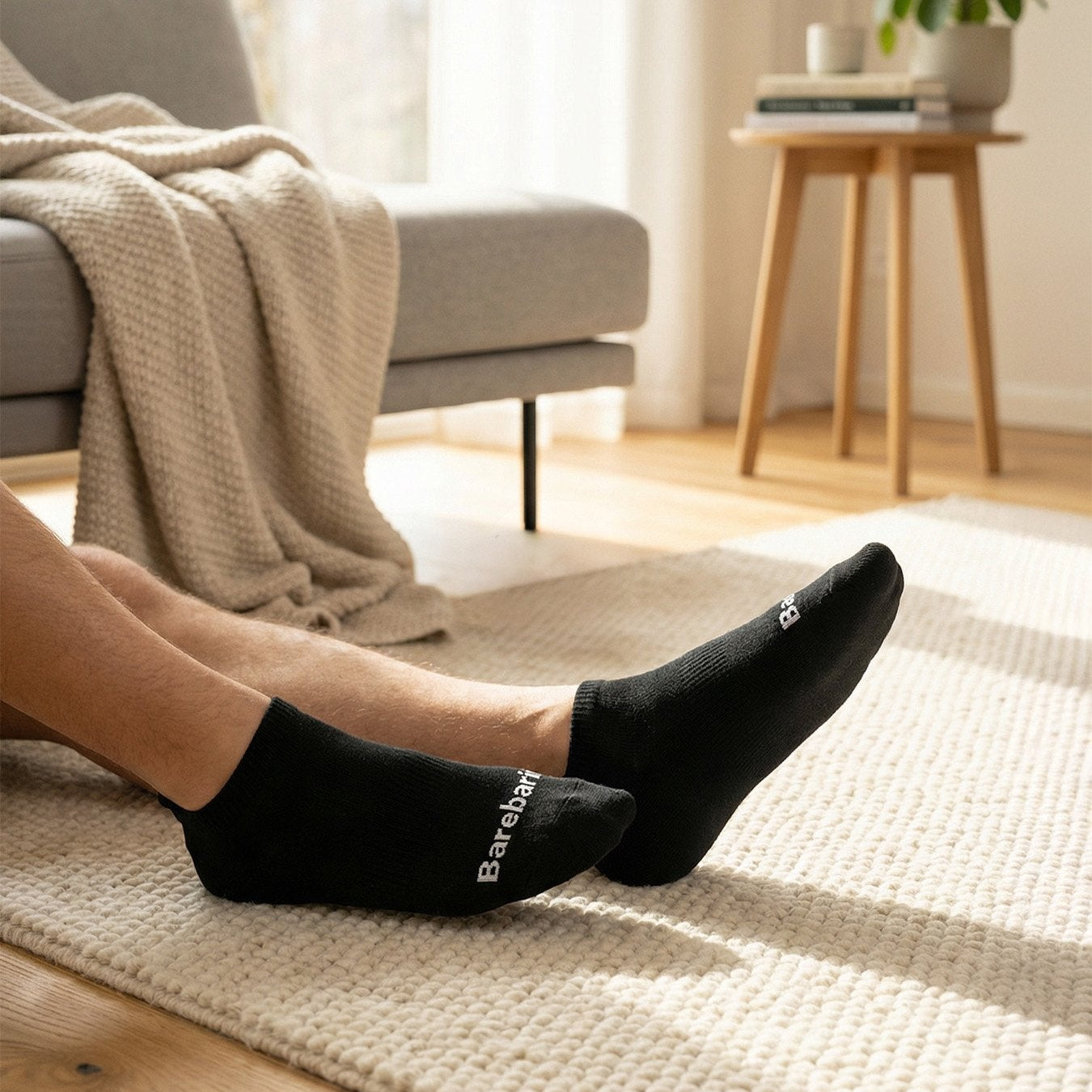 Barebarics Calcetines Low-Cut - Negro