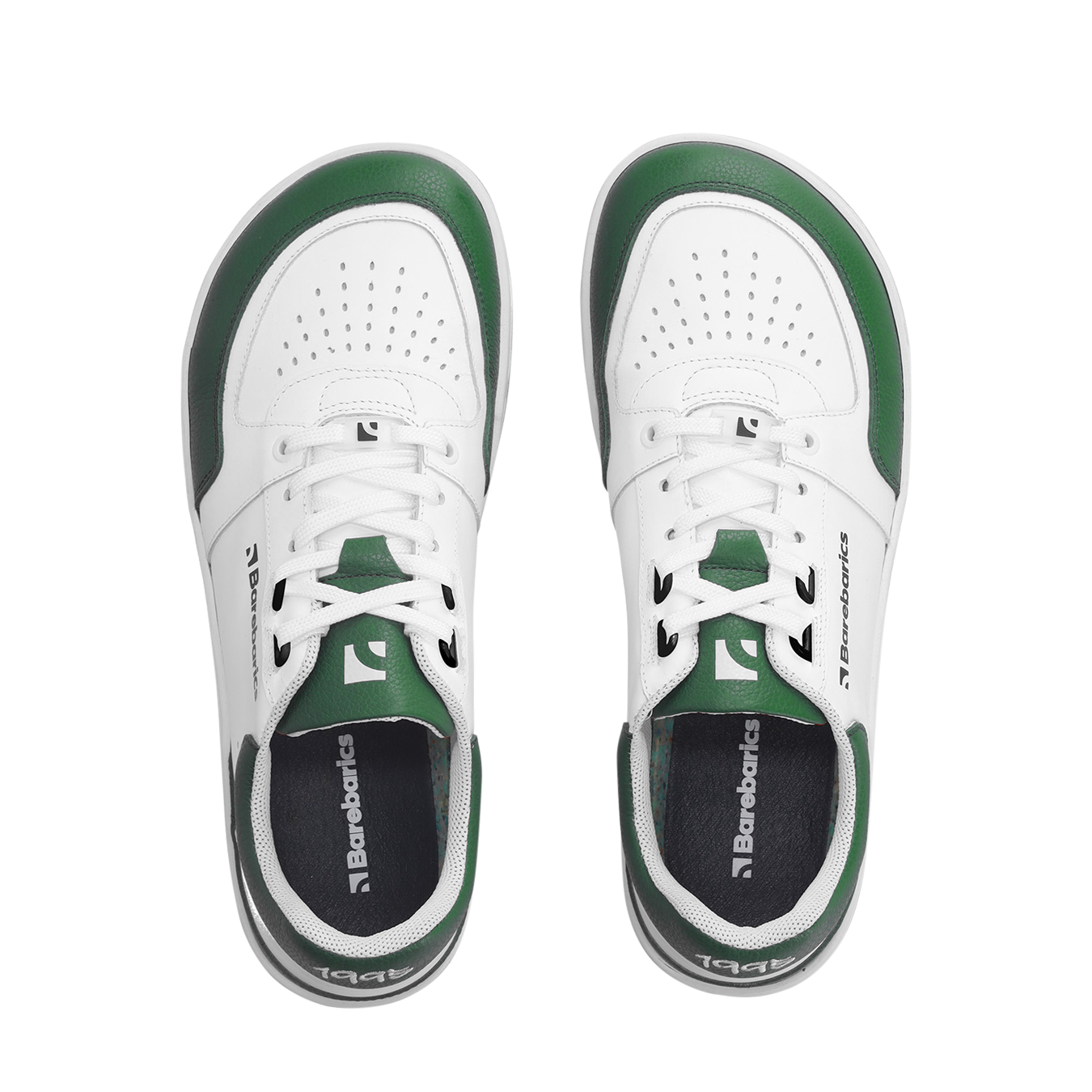 Barebarics Wave - White-Dark Green