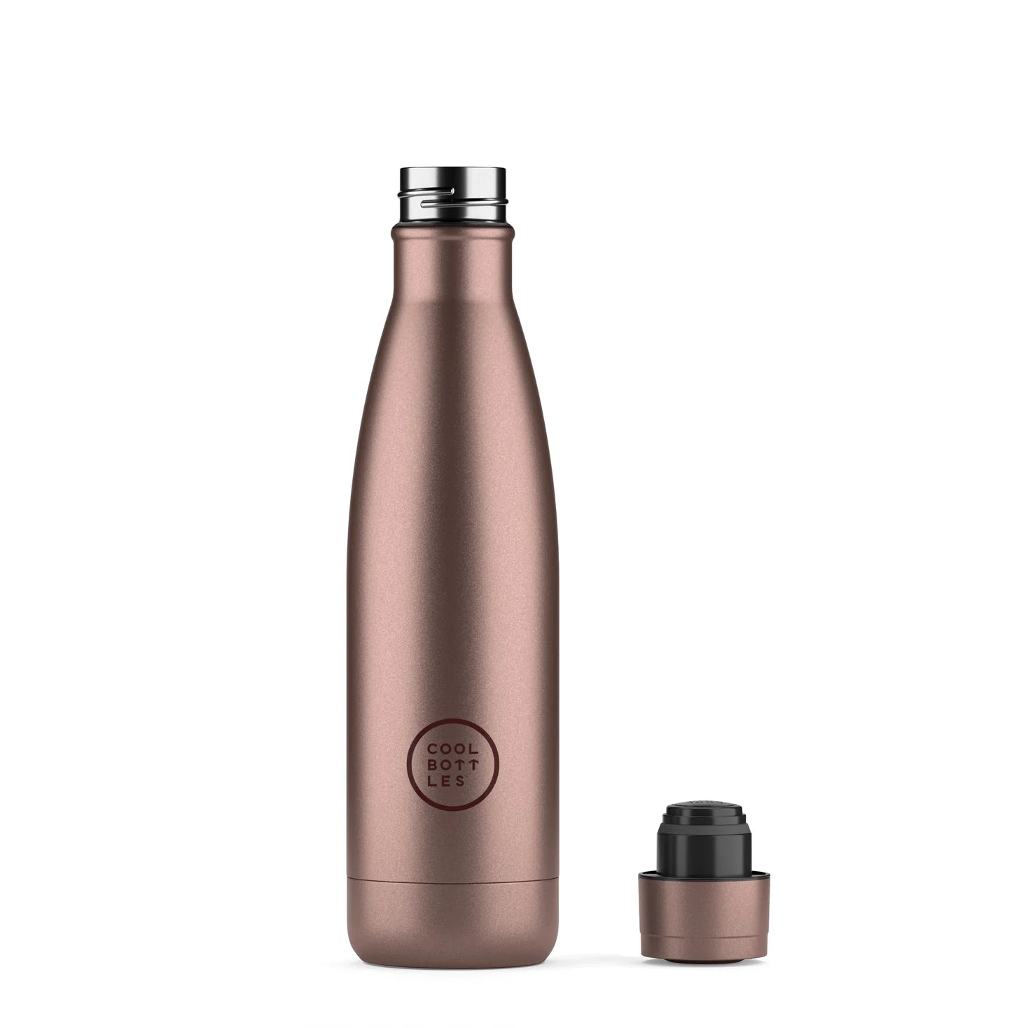 Cool Bottles Botella - Metallic Rose 500 ml
