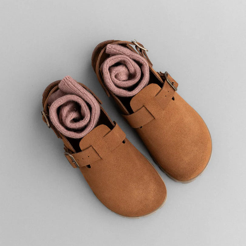 Barebound Ikaros Barefoot Clog - Cognac