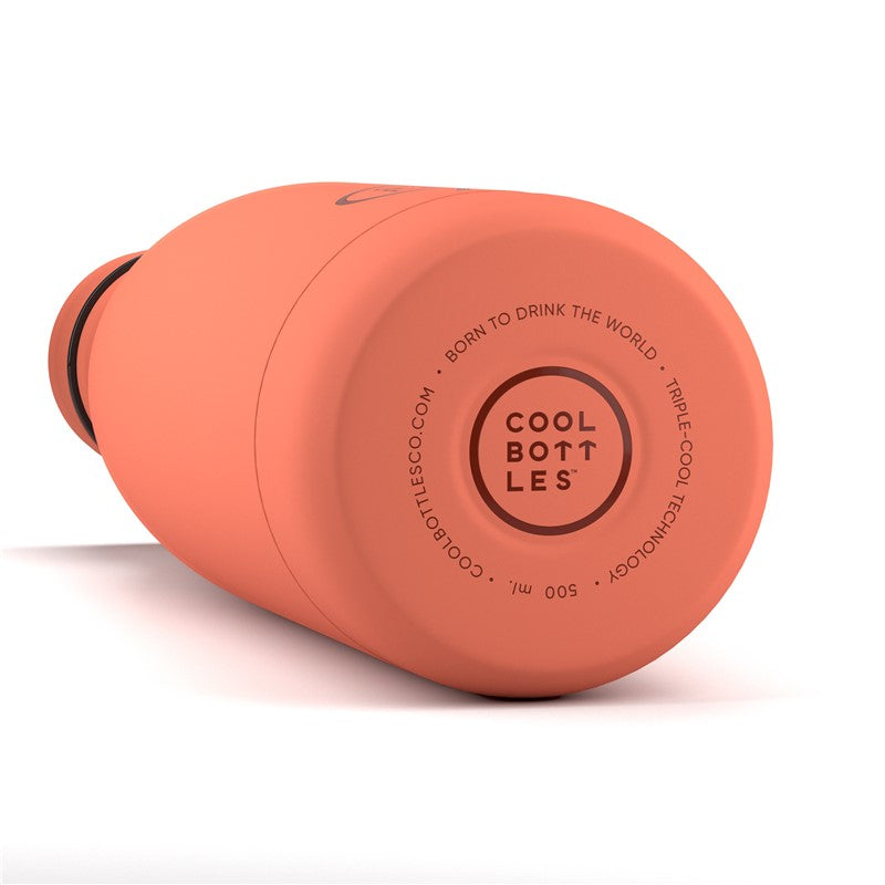 Cool Bottles Botella - Pastel Coral 500 ml