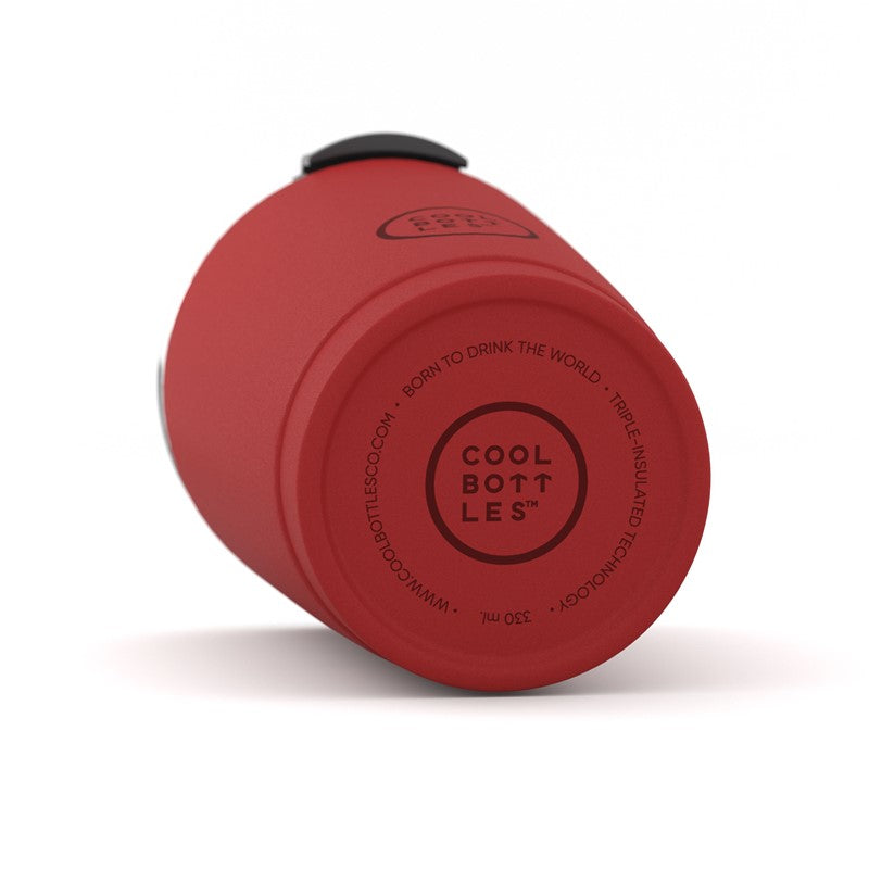 Cool Bottles Vaso Tumbler - Vivid Red 330 ml