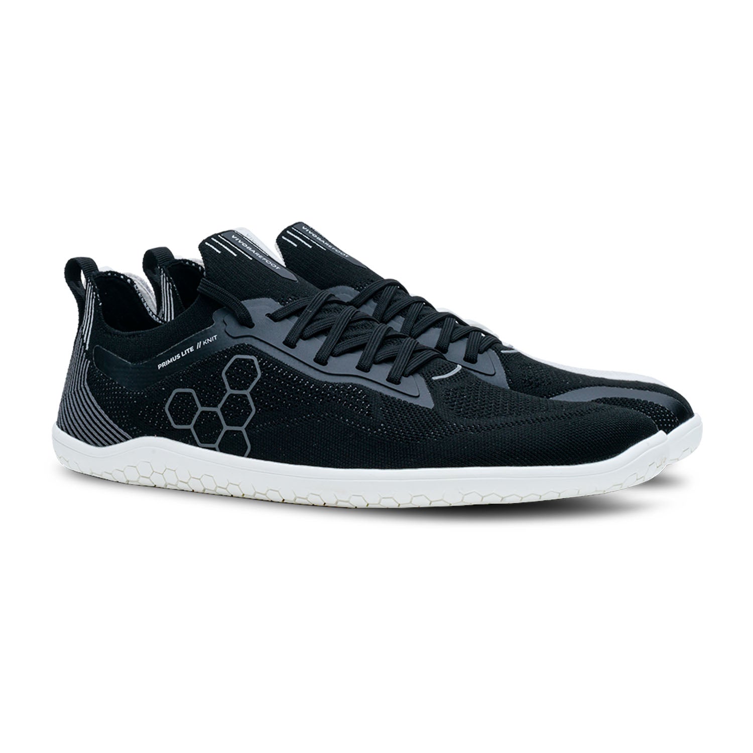 Vivobarefoot Primus Lite Knit Hombre - Obsidian