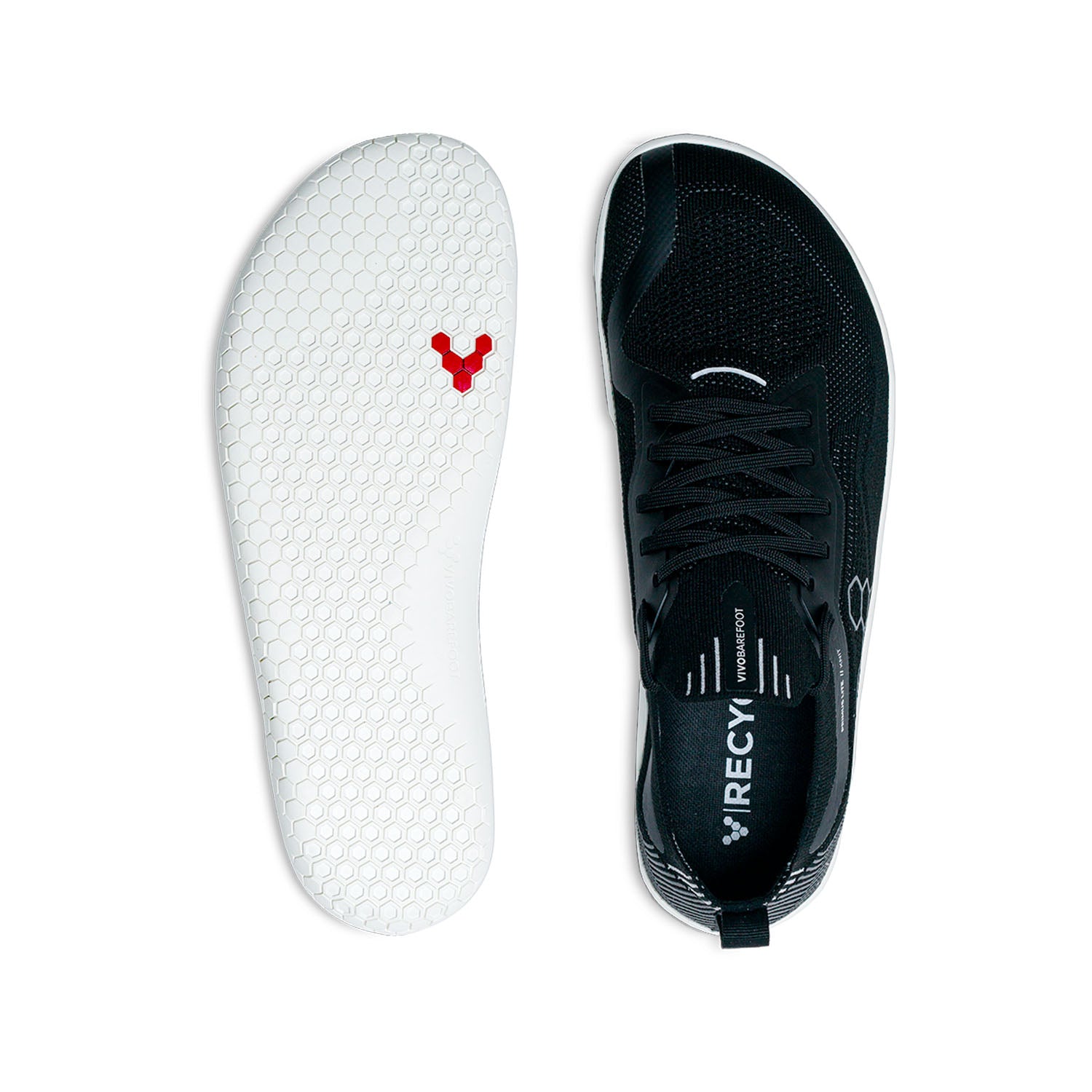 Vivobarefoot Primus Lite Knit Hombre - Obsidian