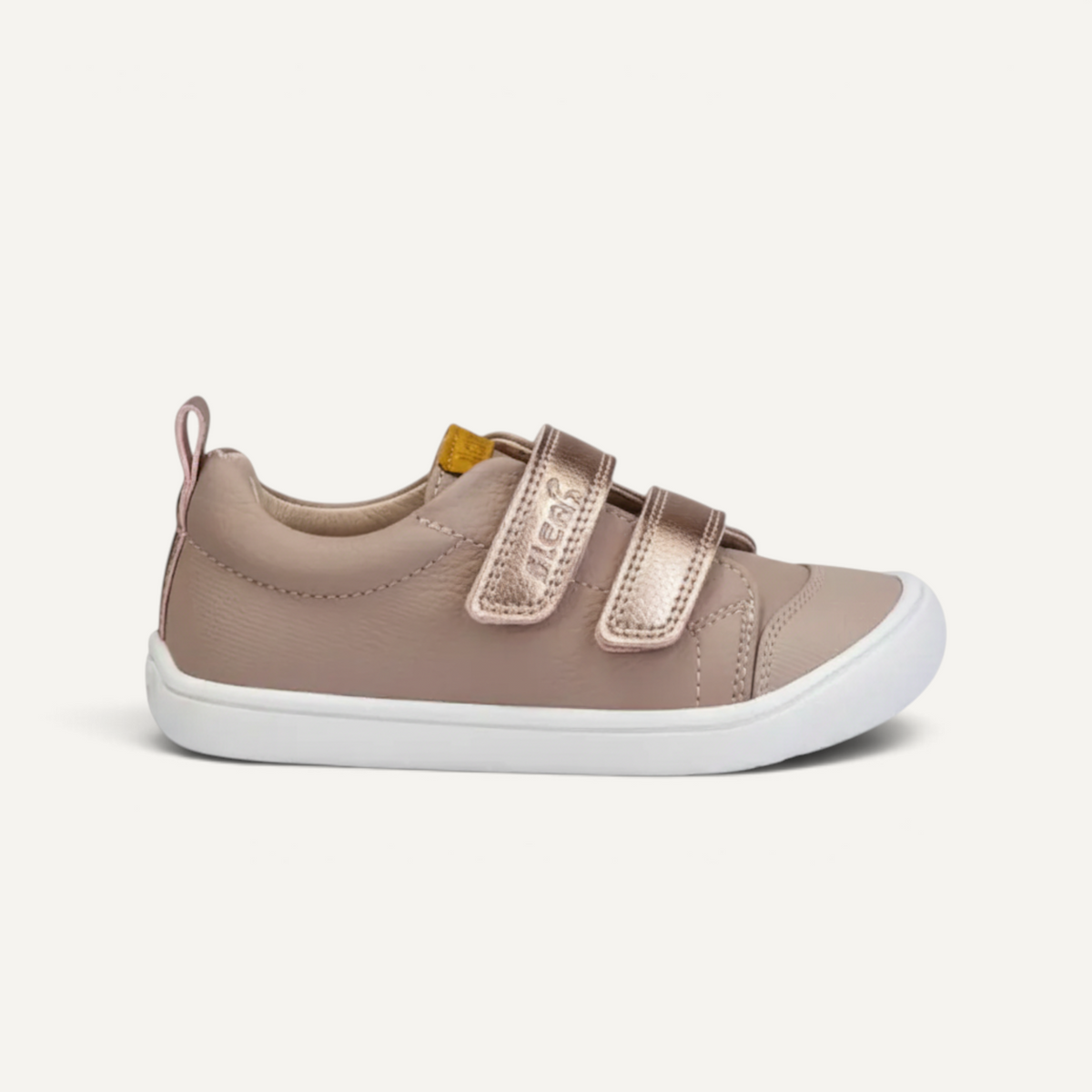 Zapatilla barefoot FlexiNens 9000-R en color nude-skin con cierre de velcro y suela flexible de la tienda zoireo
