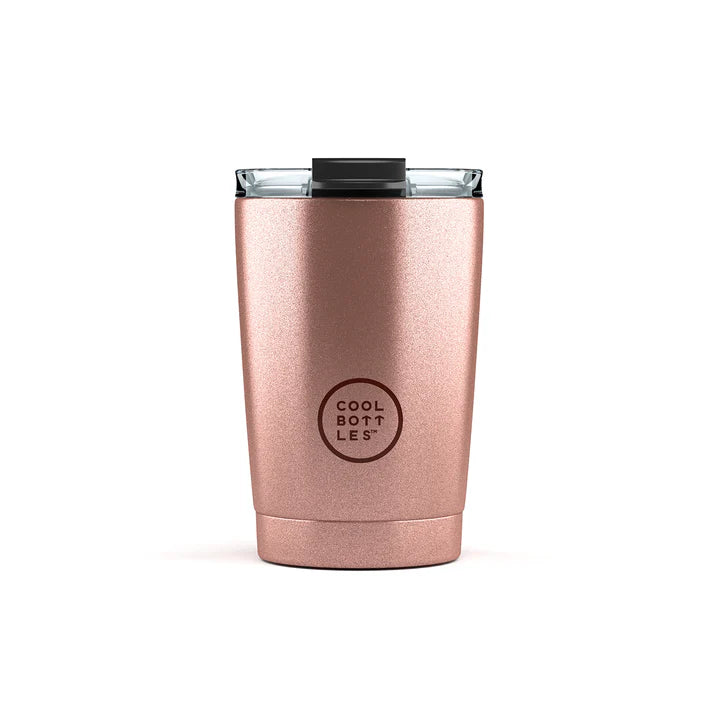 Cool Bottles Vaso Tumbler - Metallic Rose 330 ml