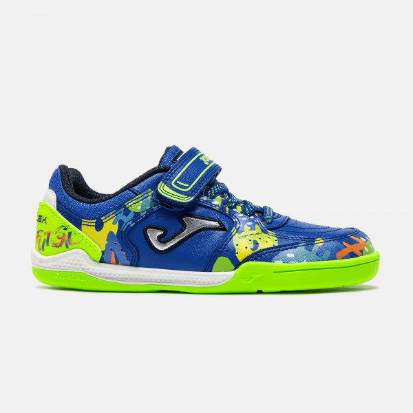 Joma Barefoot Top Flex Junior Futbol Sala - Royal (velcro)