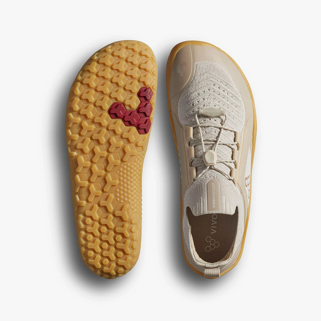 VivoBarefoot Primus Trail Knit FG Mujer - Peyote