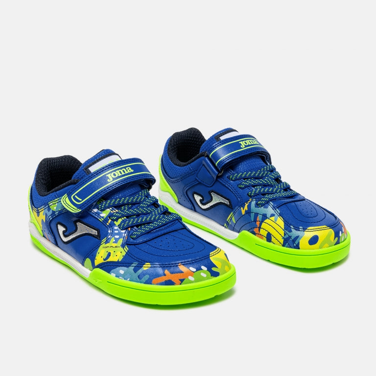 Joma Barefoot Top Flex Junior Futbol Sala - Royal (velcro)