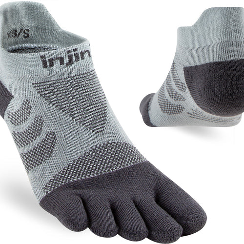 Injinji Calcetines Ultra Run No-show - Slate
