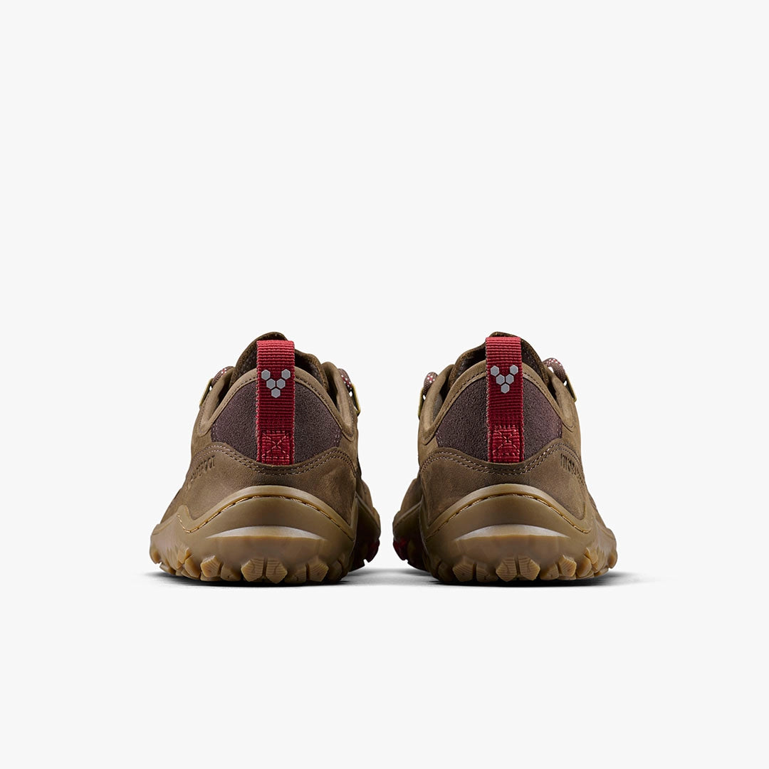 Vivobarefoot Tracker Leather Low II Mujer - Bracken
