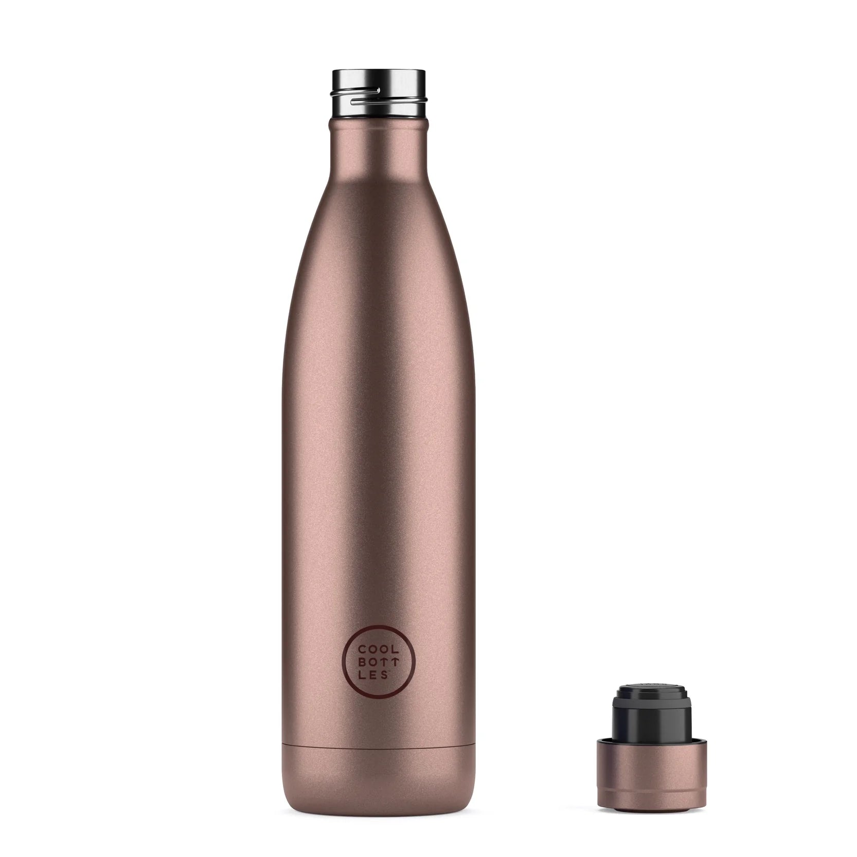 Cool Bottles Botella - Metallic Rose 750 ml
