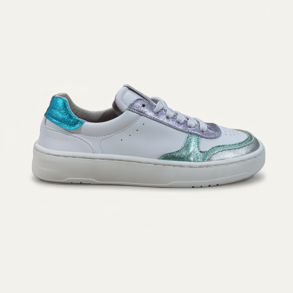 Coqueflex Deportivo 4373 - Plata-Nusa-Blanco