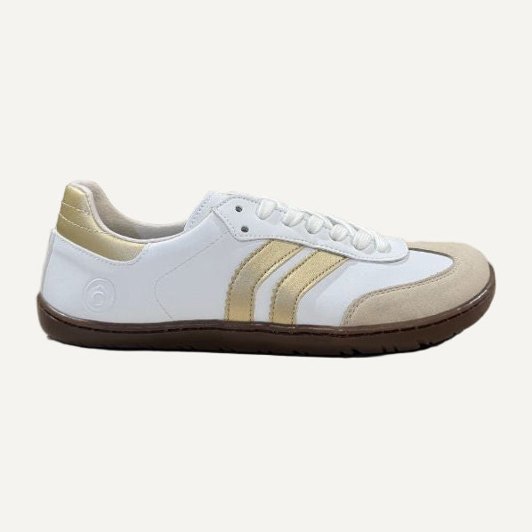 Coqueflex Deportivo 4415 - Suede-Sabbia-Blanco-Oro
