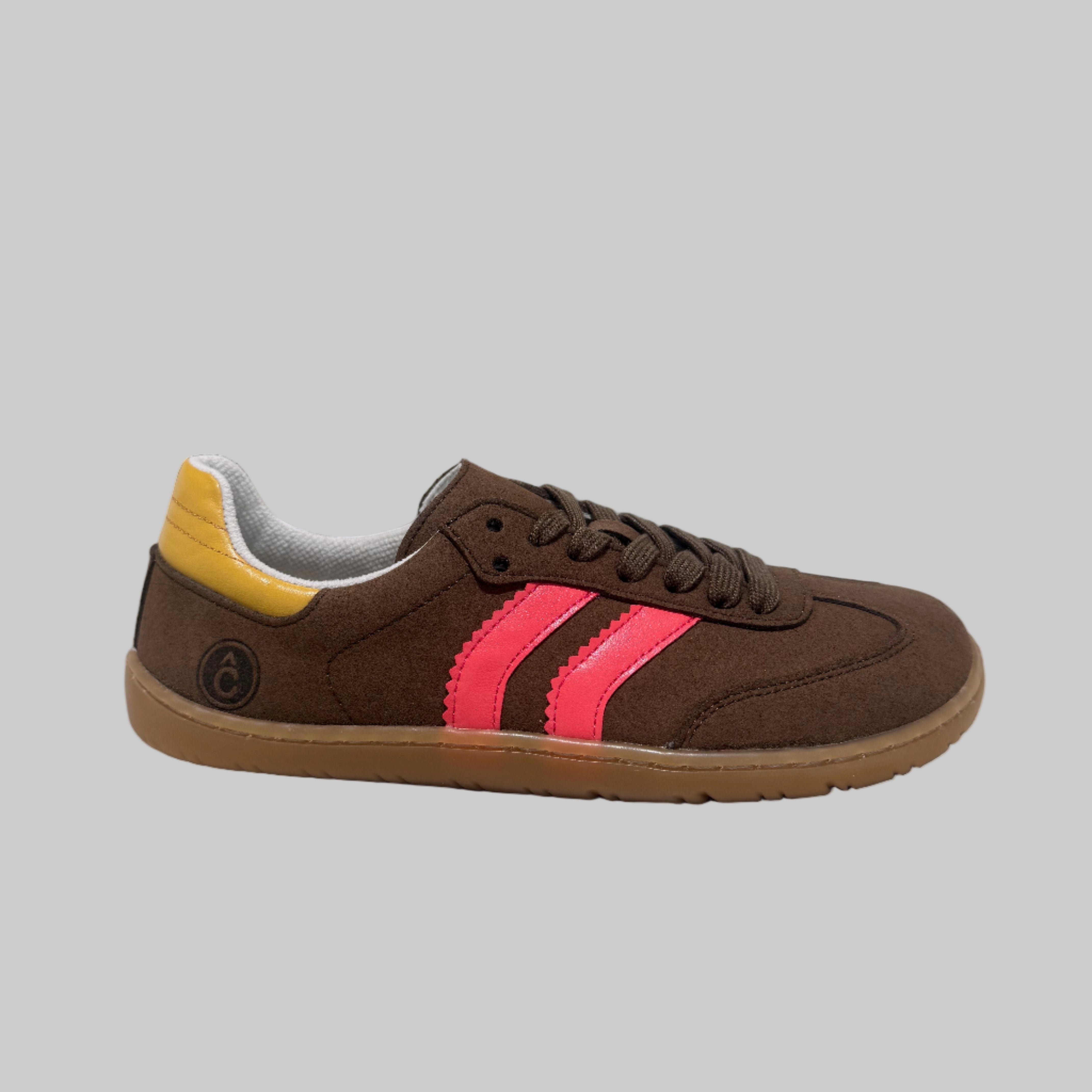 Coqueflex Deportivo 4415 - Suede-Corteza-Corallo-Giallo