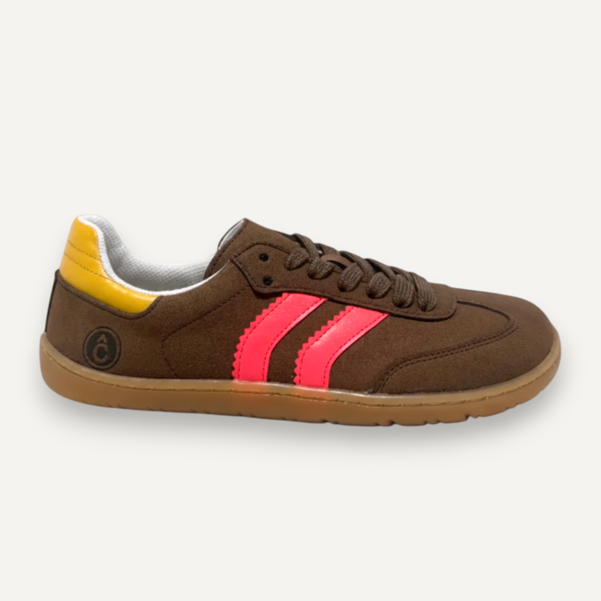 Coqueflex Deportivo 4415 - Suede-Corteza-Corallo-Giallo