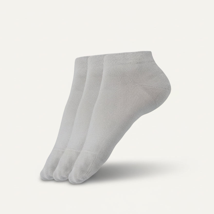 Be Lenka Calcetines Low Cut 3 Pack - Grey