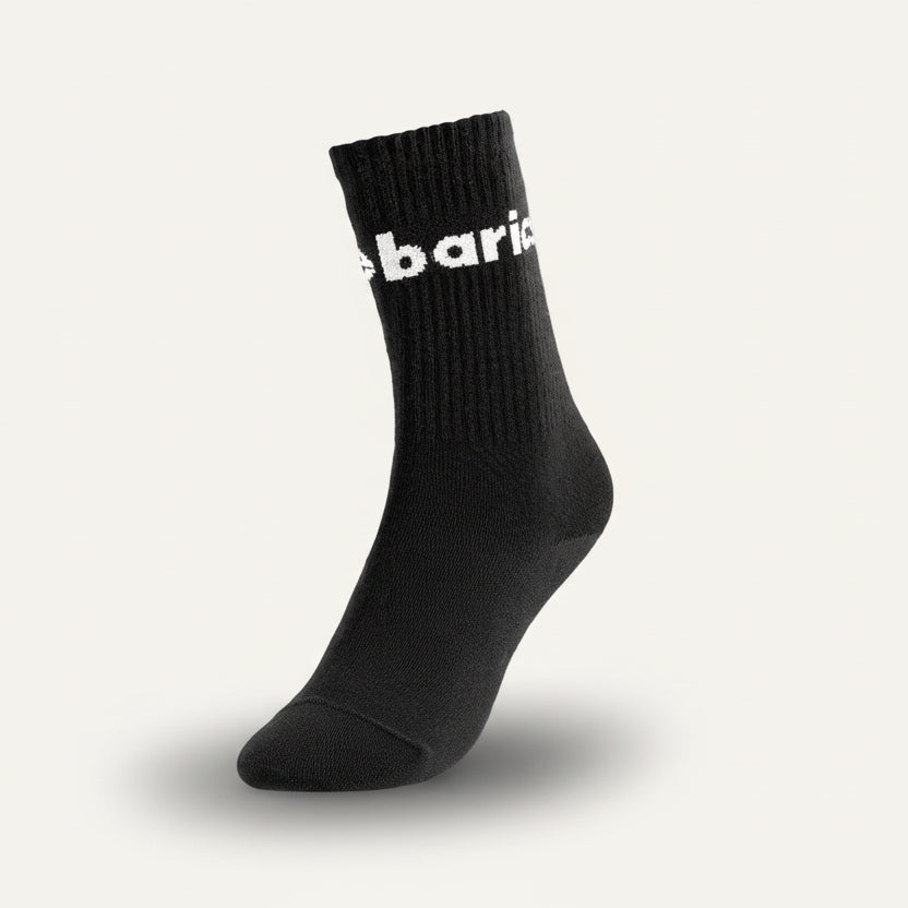 Barebarics Calcetines Crew Big Logo - Black