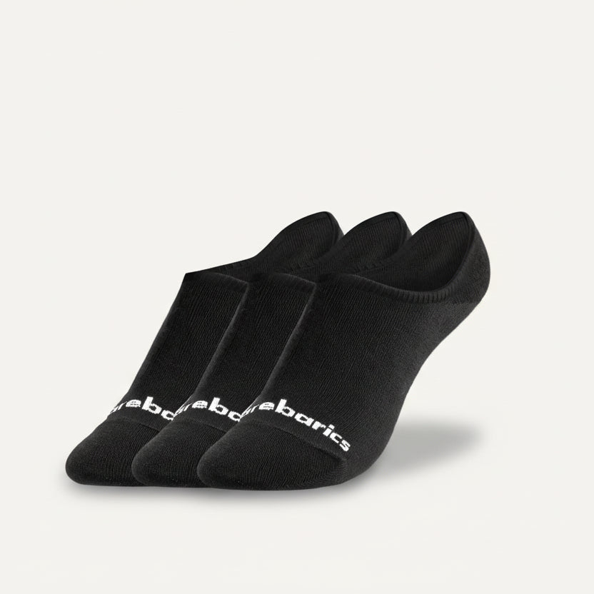 Barebarics Calcetines No-Show 3 Pack - Black