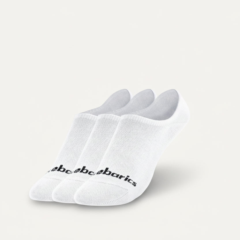 Barebarics Calcetines No-Show 3 Pack - White
