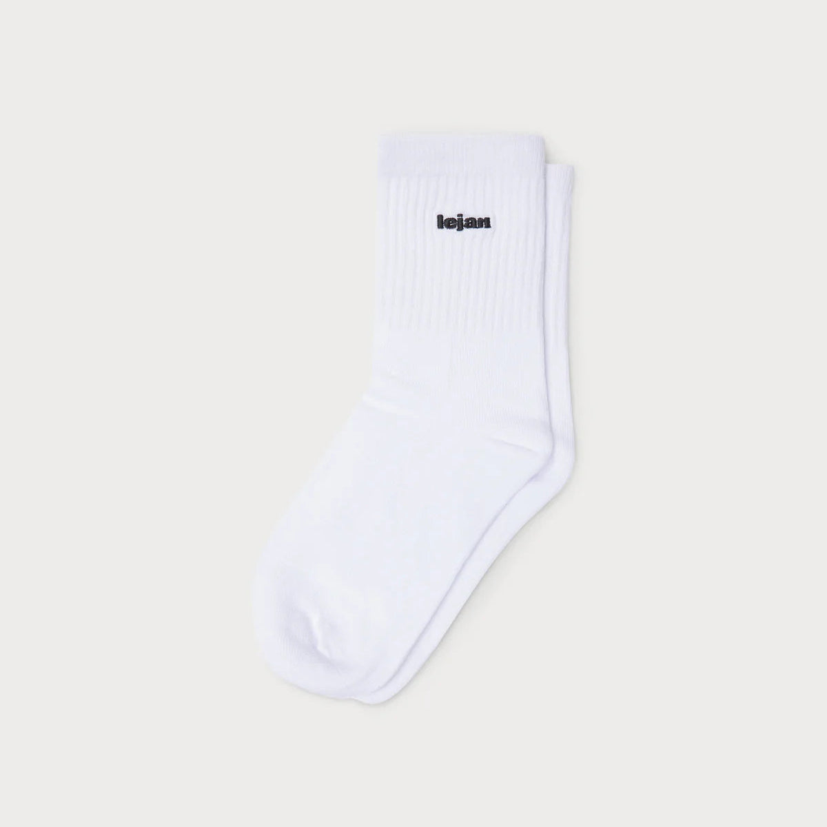 Lejan Calcetín Respetuoso Essential Blanco-Negro (29-32)