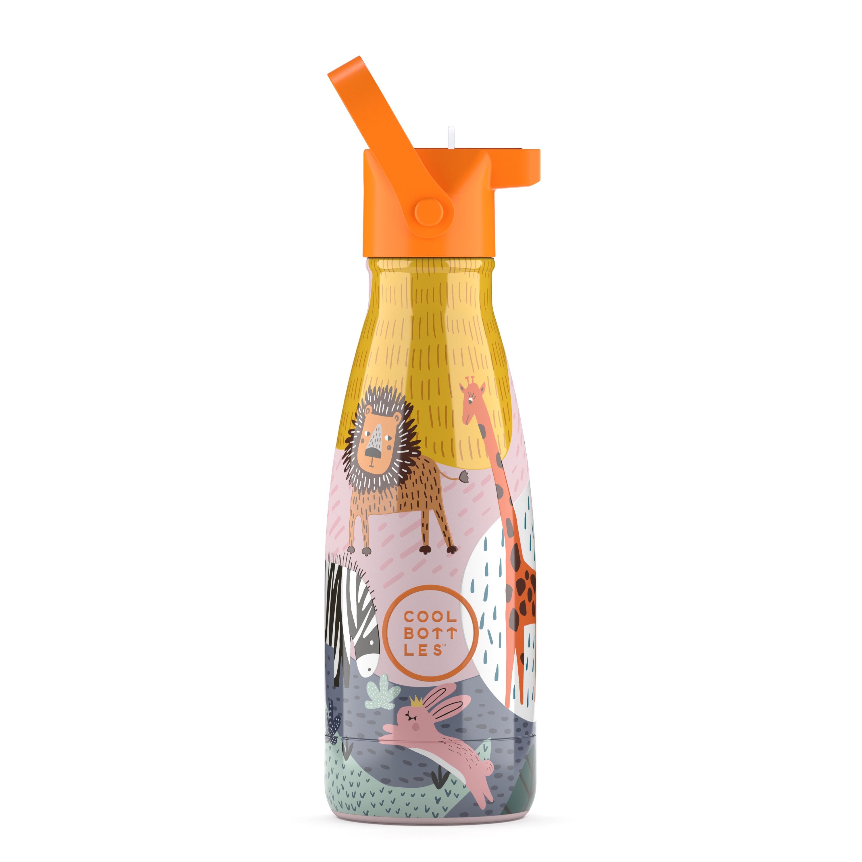 Cool Bottles Botella Kids - Savannah Kingdom 260 ml