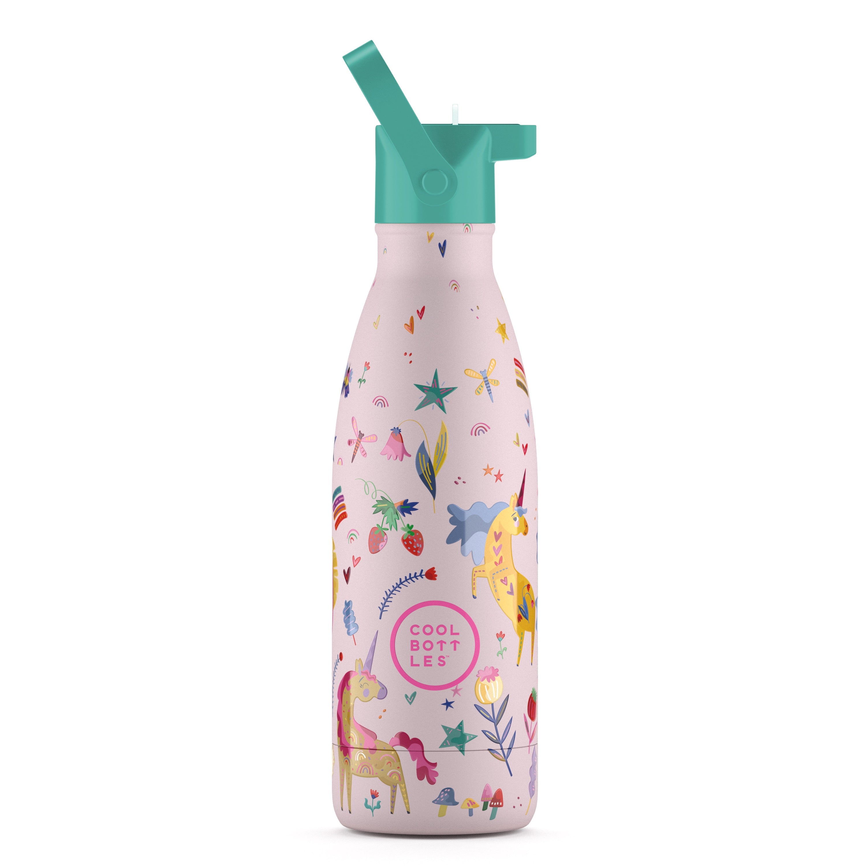 Cool Bottles Botella Kids - Funny Unicorns 350 ml