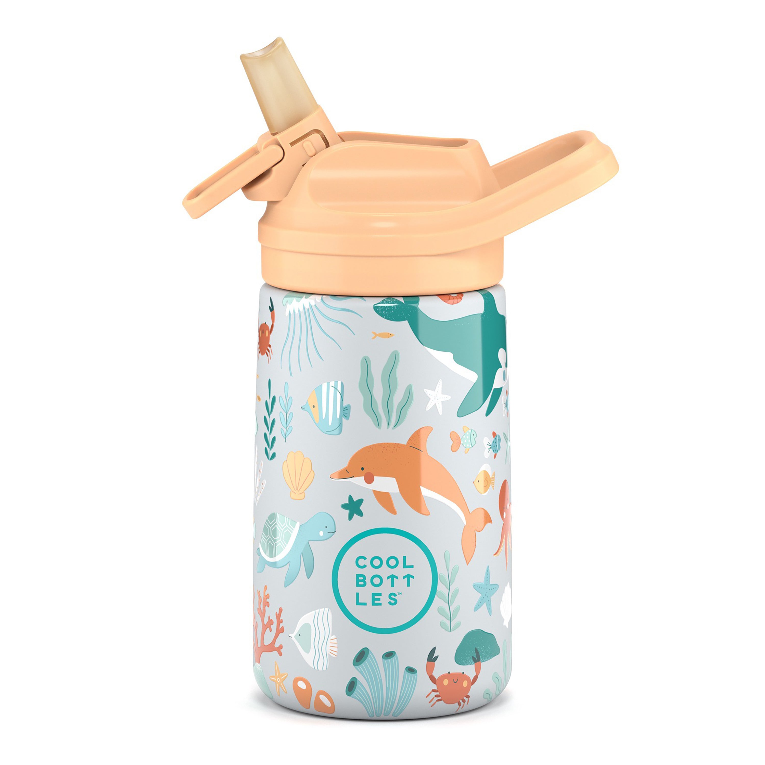 Cool Bottles Botella Kiddie - Underwater World 350 ml