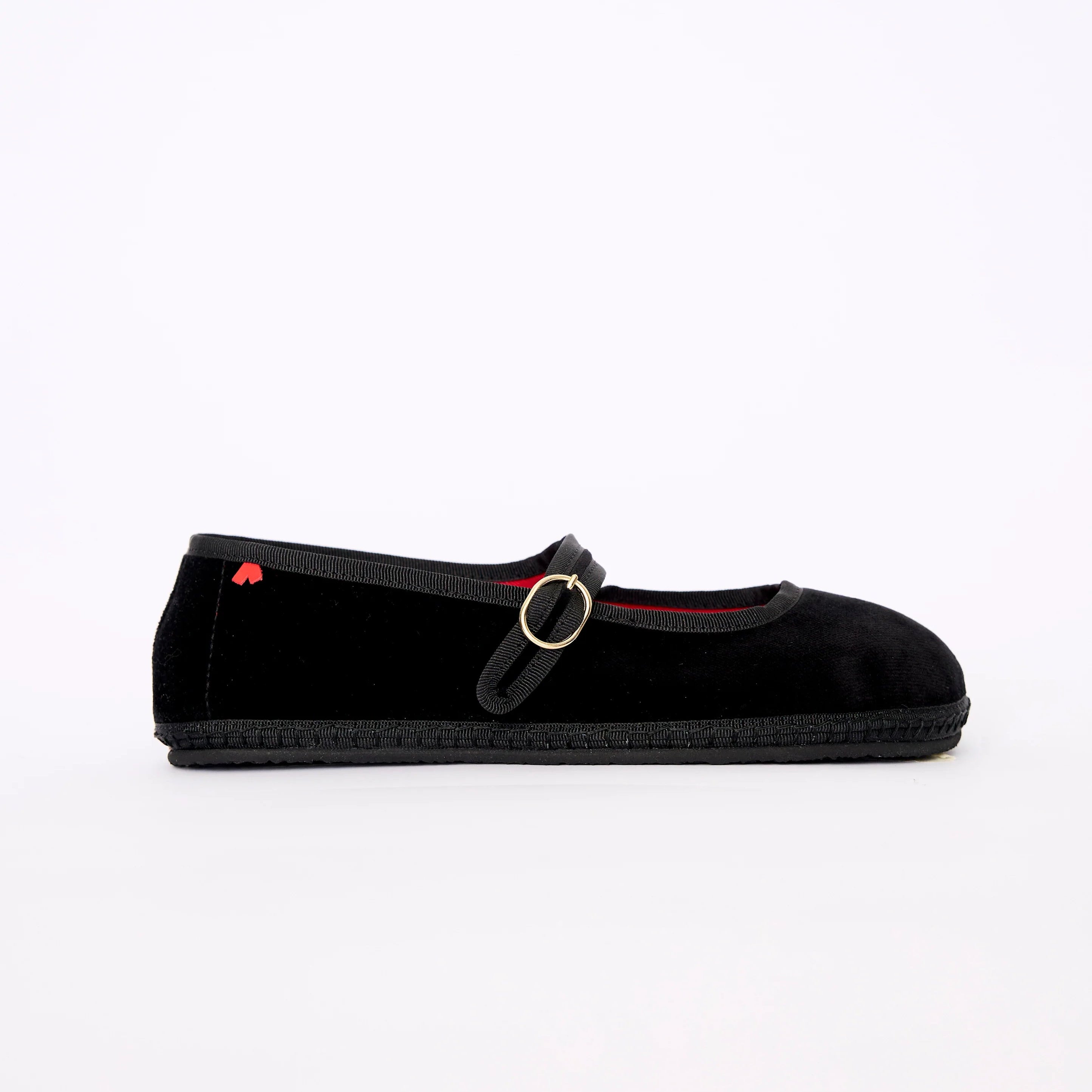 Barevene Venezia Mary Jane Casanova - Black-Black