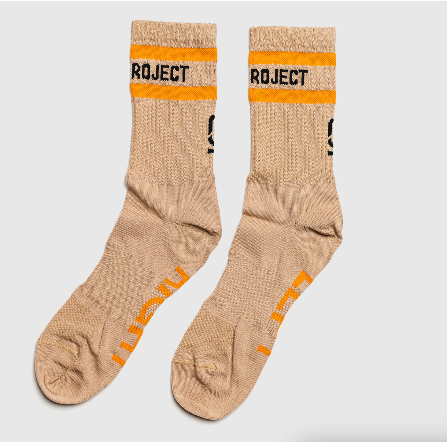 Ohne Project Calcetines Barefoot Retro - Beige-Orange-Black