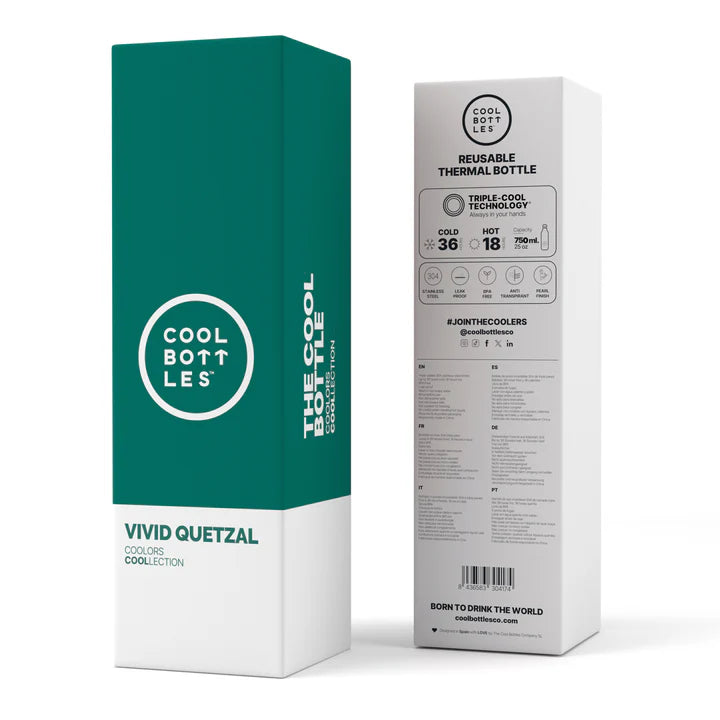 Cool Bottles Botella - Vivid Quetzal 750 ml