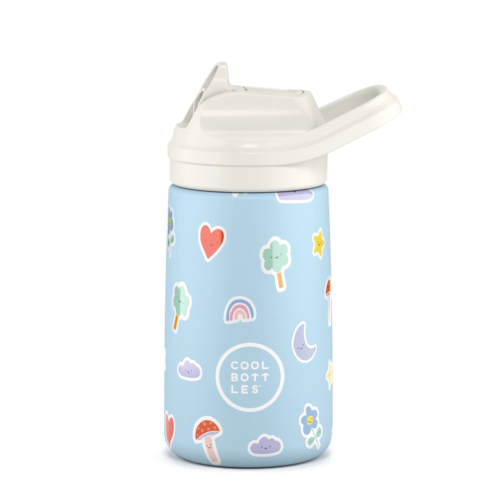 Cool Bottles Botella Kiddie - Rainbow Clouds 350ml