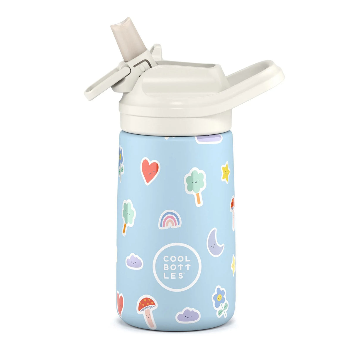 Cool Bottles Botella Kiddie - Rainbow Clouds 350ml