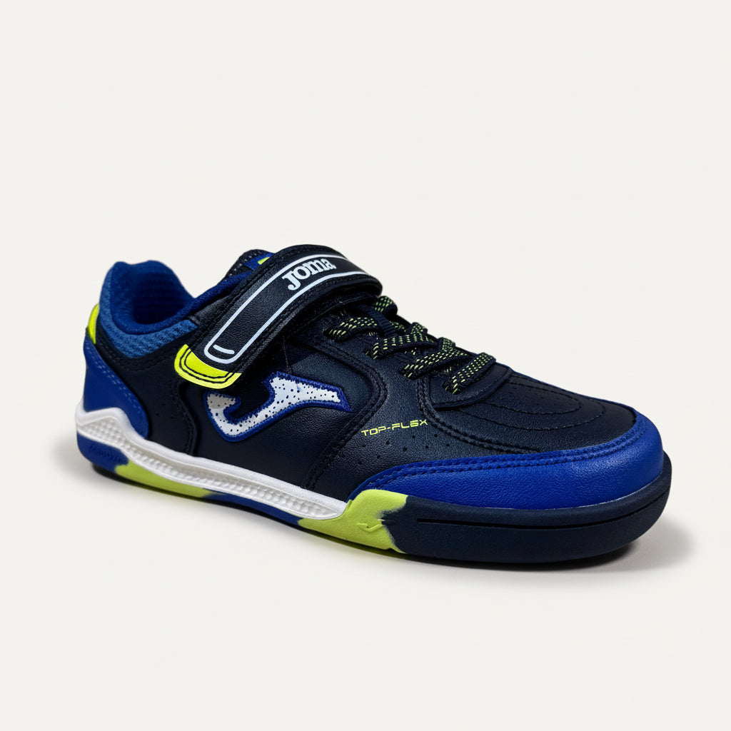 Joma Barefoot Top Flex Junior Futbol Sala - Marino (velcro)
