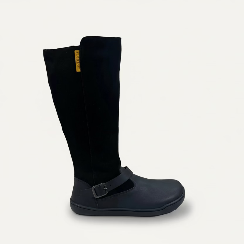 Flexinens Bota 9090-X - Salvaje Serraje Negro