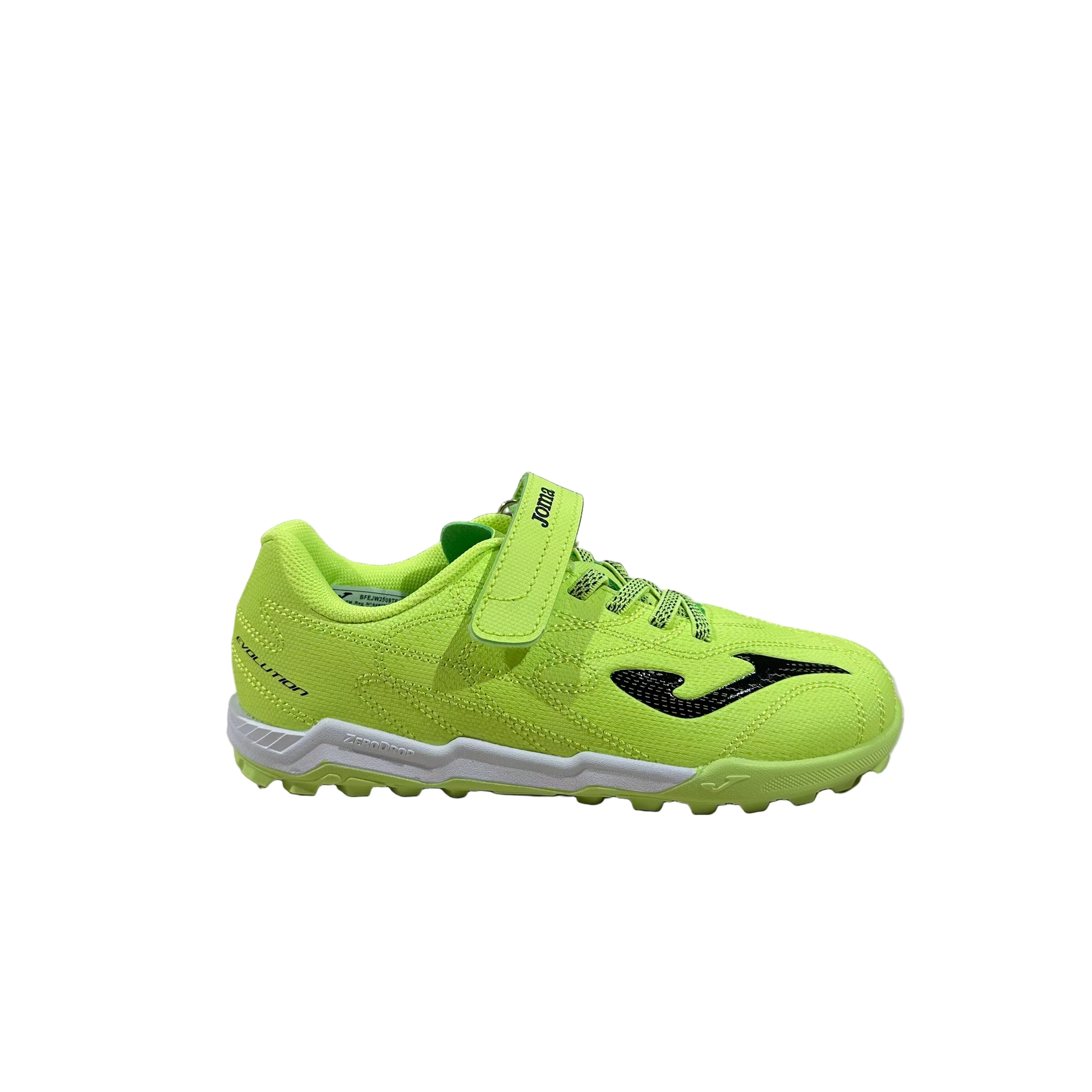 Joma Barefoot Evolution Junior Futbol Multitaco - Verde Flúor (27-34 velcro)