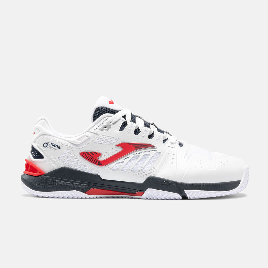 Joma Barefoot Slam Foot Shape Clay Hombre Padel - Blanco